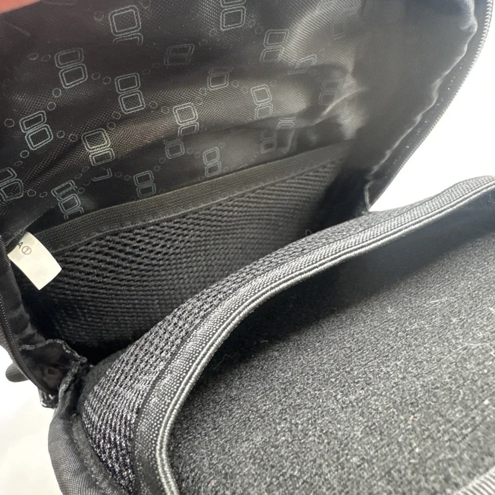 Nintendo DS 3DS Carrying Case Blue Rare Canvas Backpack Style Straps On Bag
